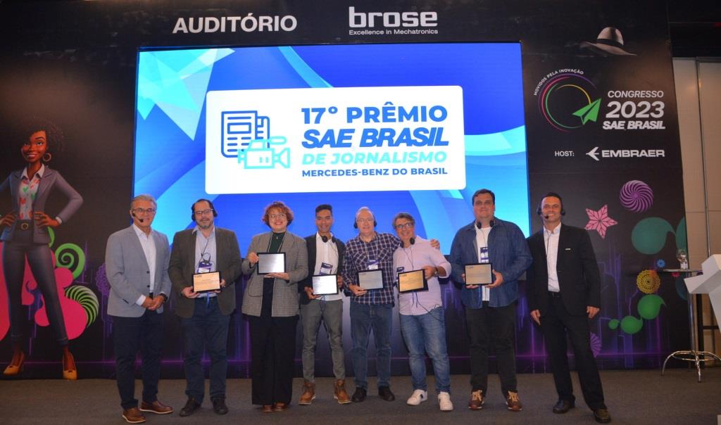 Vencedores do 17º Prêmio SAE BRASIL de Jornalismo – Mercedes-Benz do Brasil são revelados em São Paulo (SP)